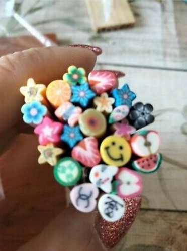 Barrette fimo assortite - assortite,