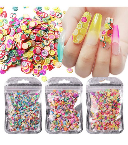 1000 pezzi nail art frutta - 1000,
