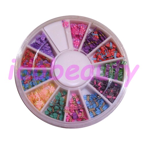 Fimo farfalla mix - fimo,
