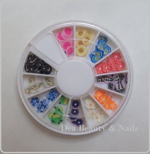 Ruota fimo scomparti misto - fimo,
