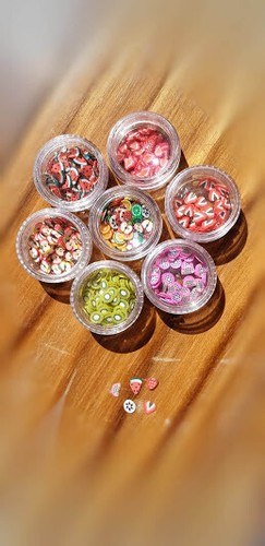 Fimo frutas decoracion - 1x,