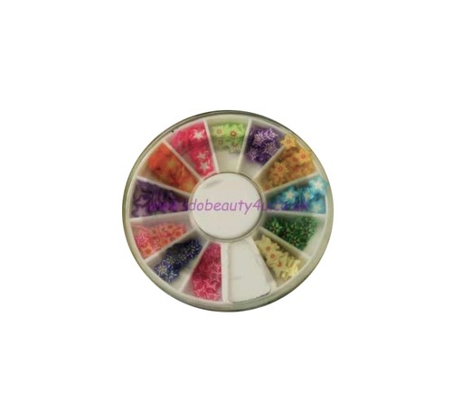 Fimo star mix - nail, art
