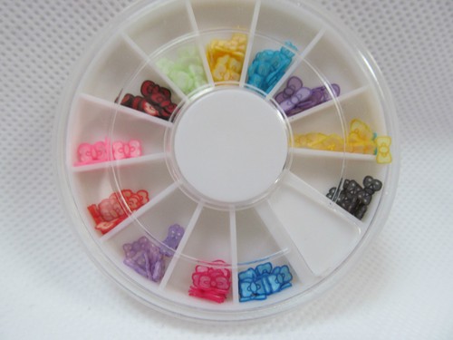 Ruote fiocchi colorati - 2x,