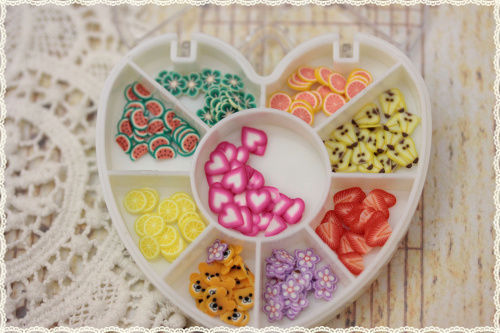 Confezione cuore scomparti - cuore, 9